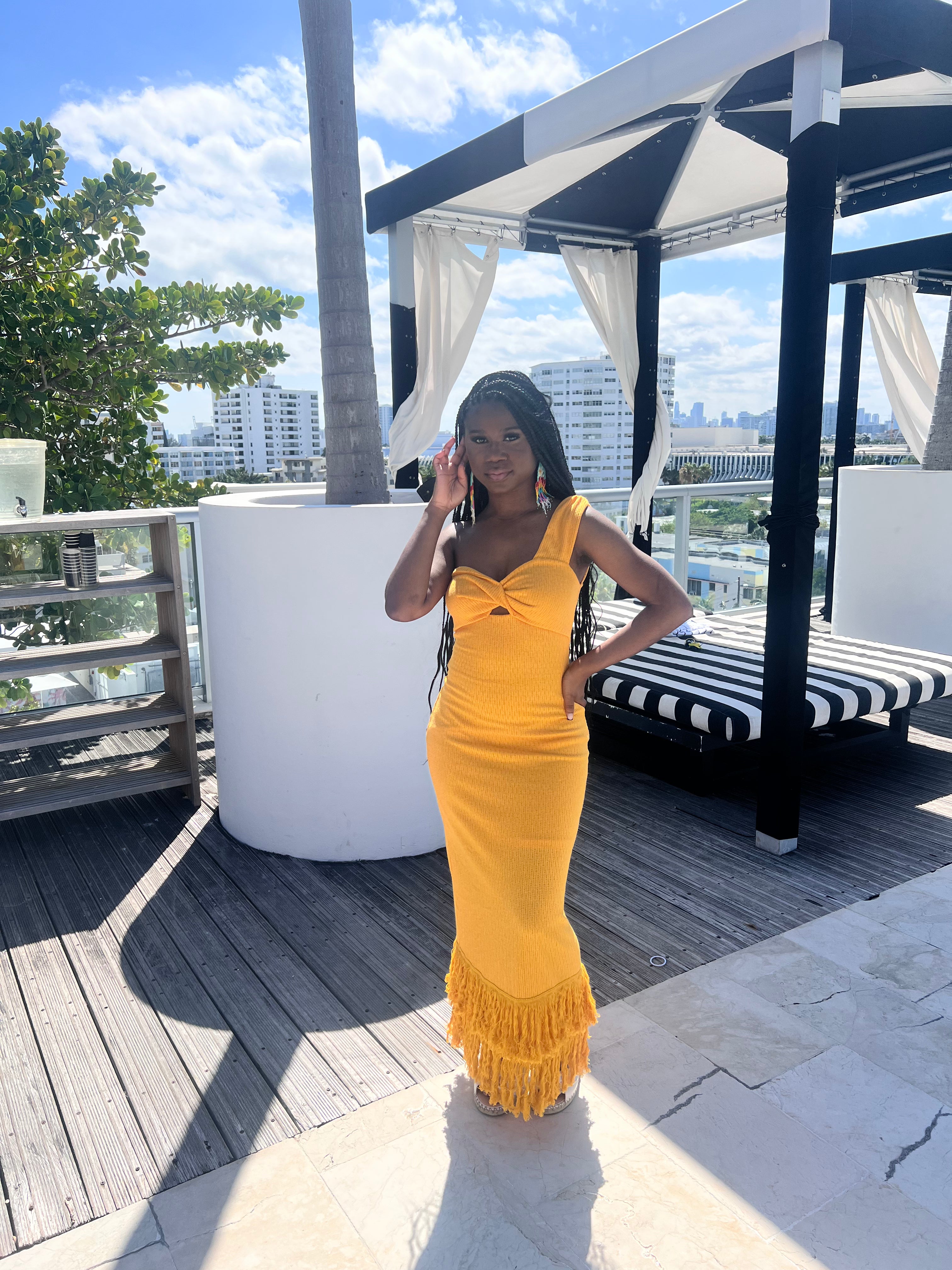 Sun kissed dressed