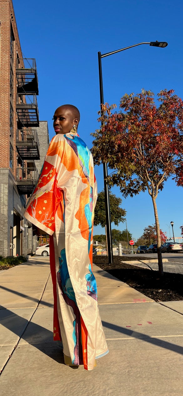 Sunset Swirl Kimono