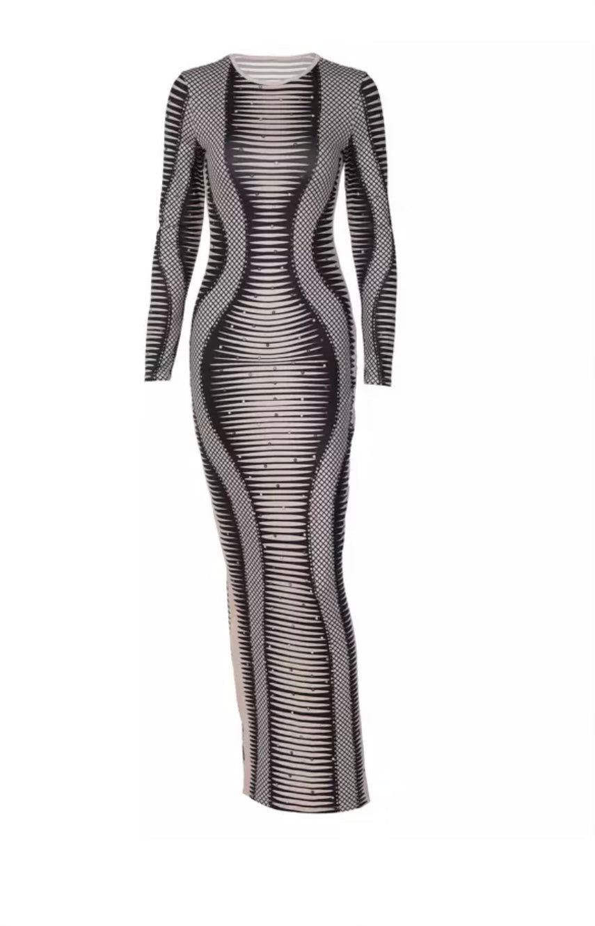 Bodycon Long Sleeve Dress
