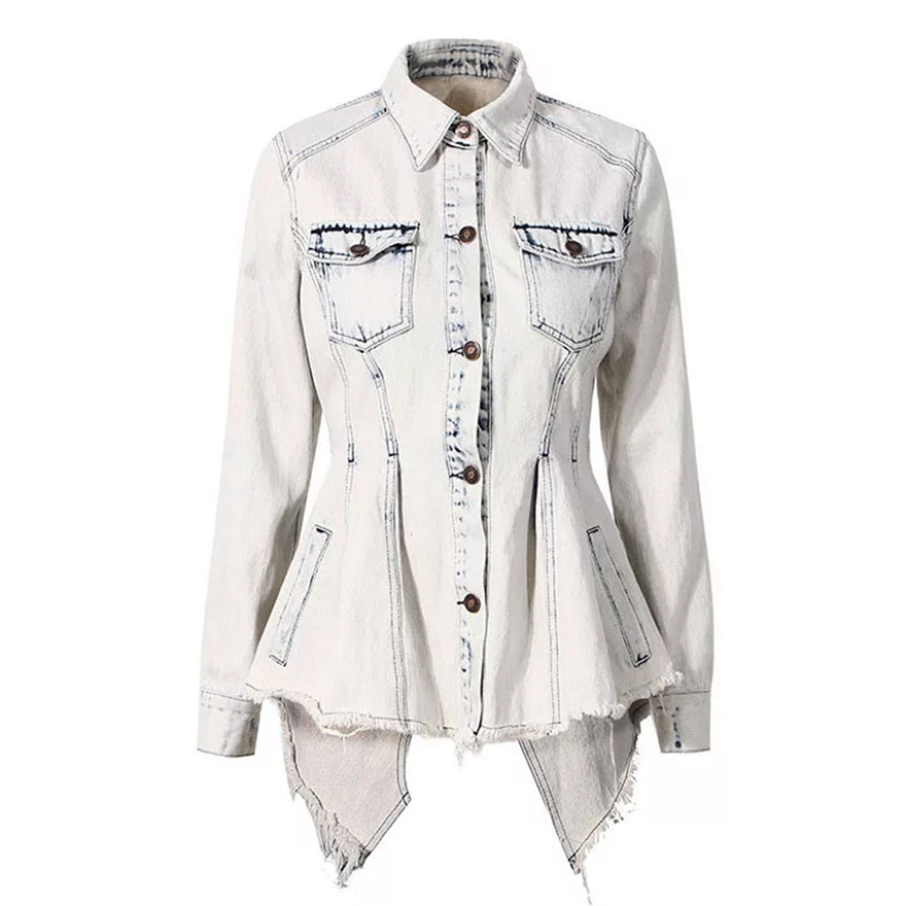 *PREORDER* Denim Open-Back Jacket