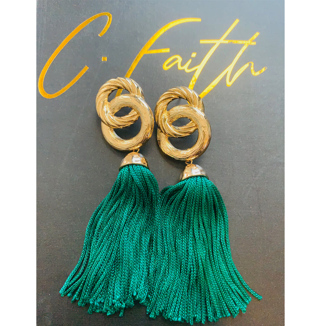 Grace Tassel Earrings