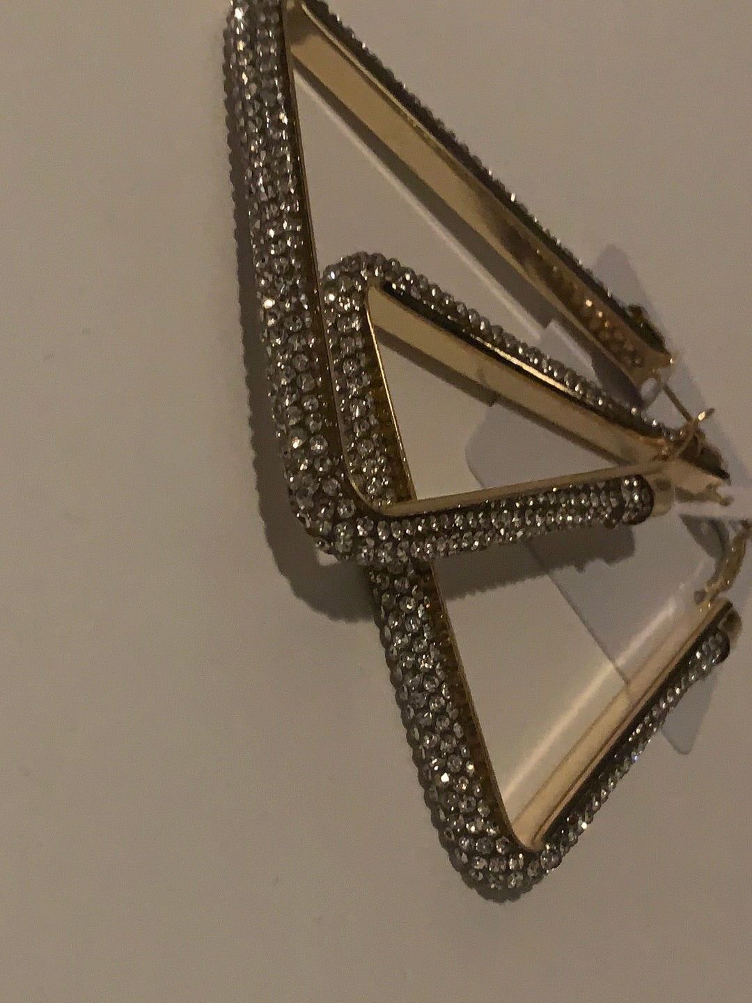 Frida Triangle Studded Earrings