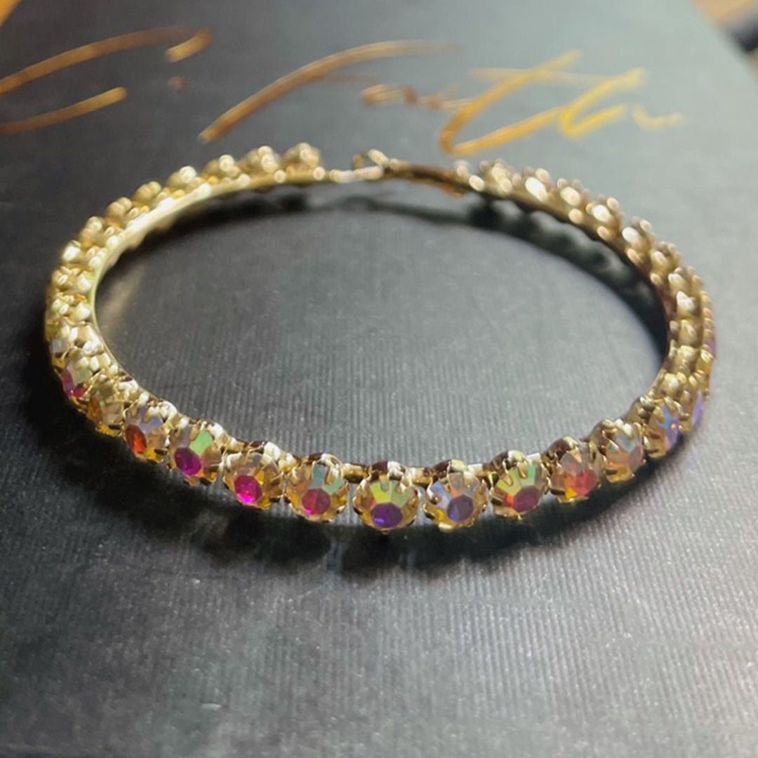 Skye Studded Hoop Earrings